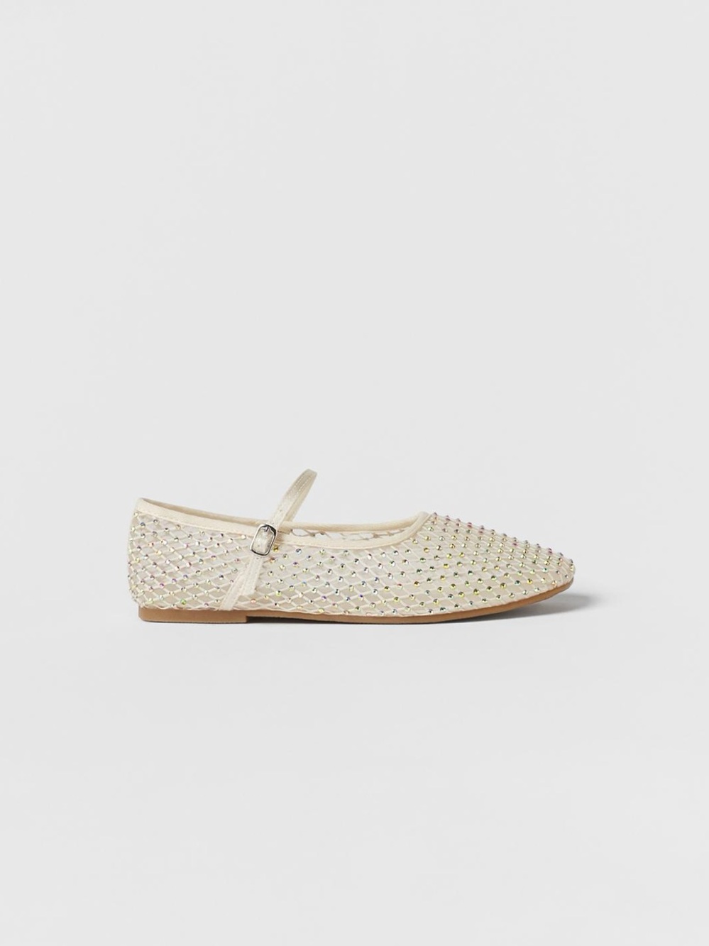 GUC Zara Girls Rhinestone Ballet Flats